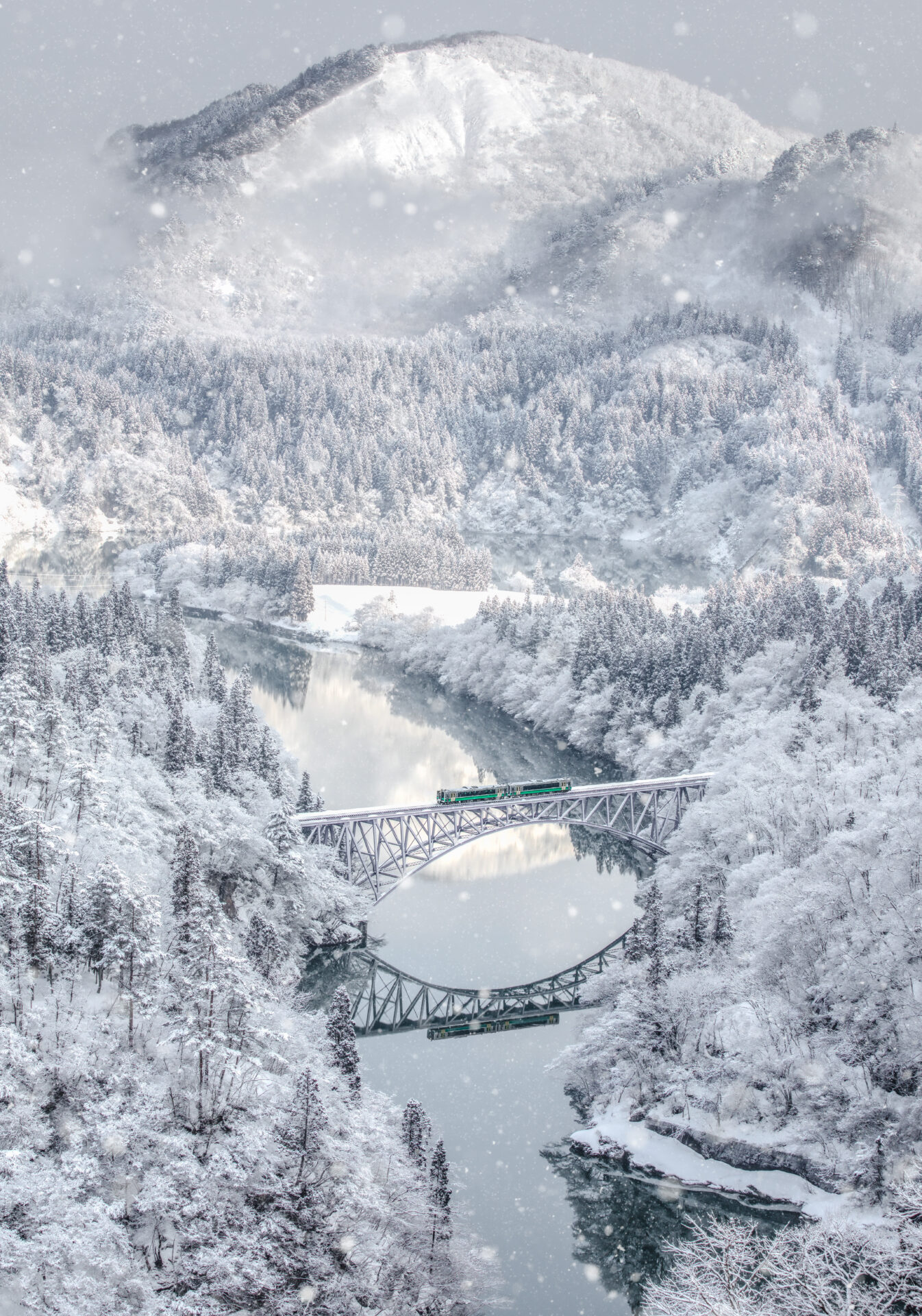 Tadami Line in Winter